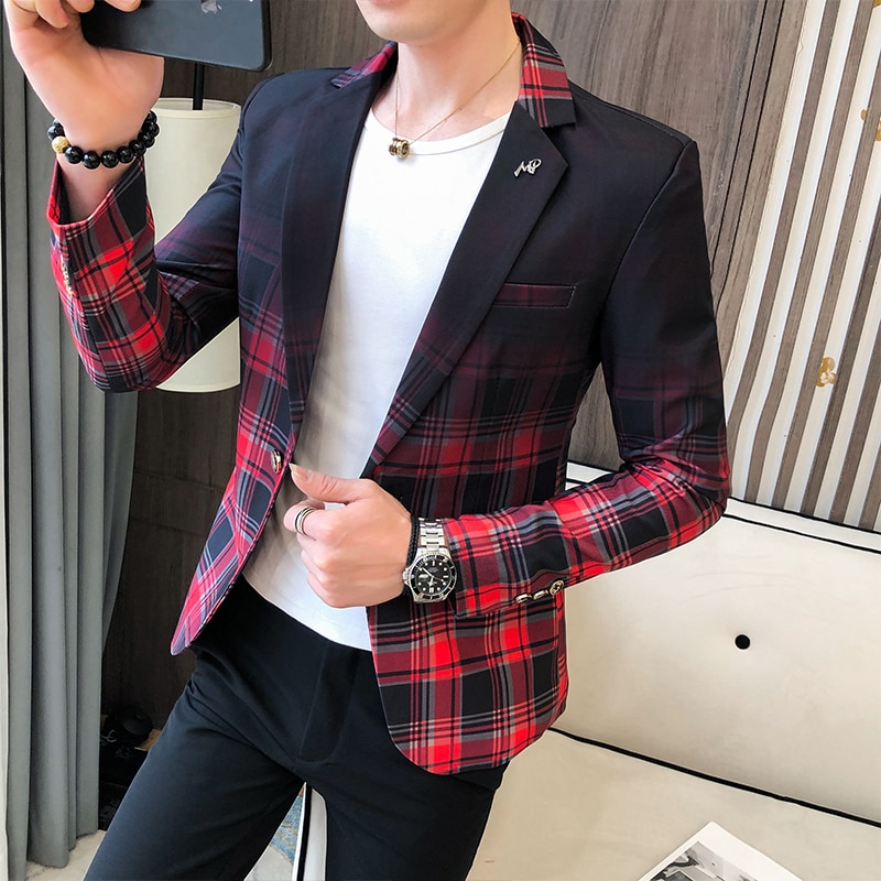 casual blazer suit for men